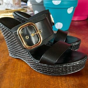 Toscanella Wedge Sandals / 8.5